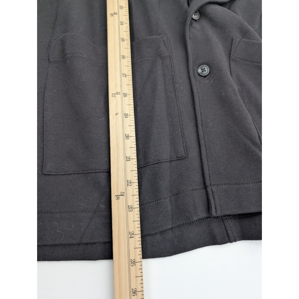NWT Pact Airplane Relaxed Blazer Cardigan Sz M 100% Organic Travel Comfort - Picture 10 of 10